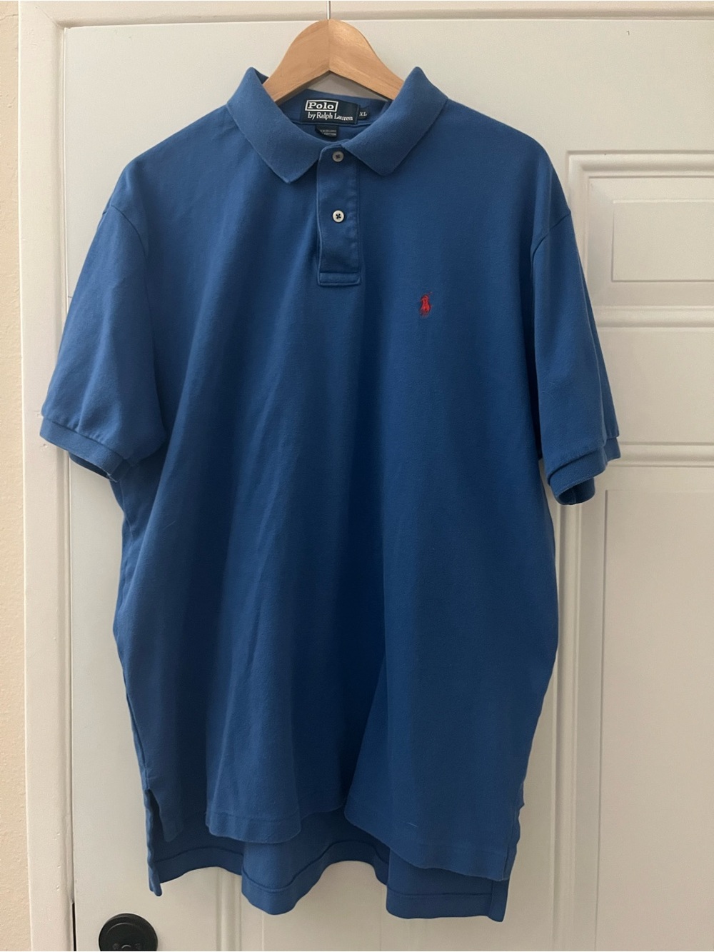 Ralph Lauren Men’s Royal Blue Polo with Red Pony